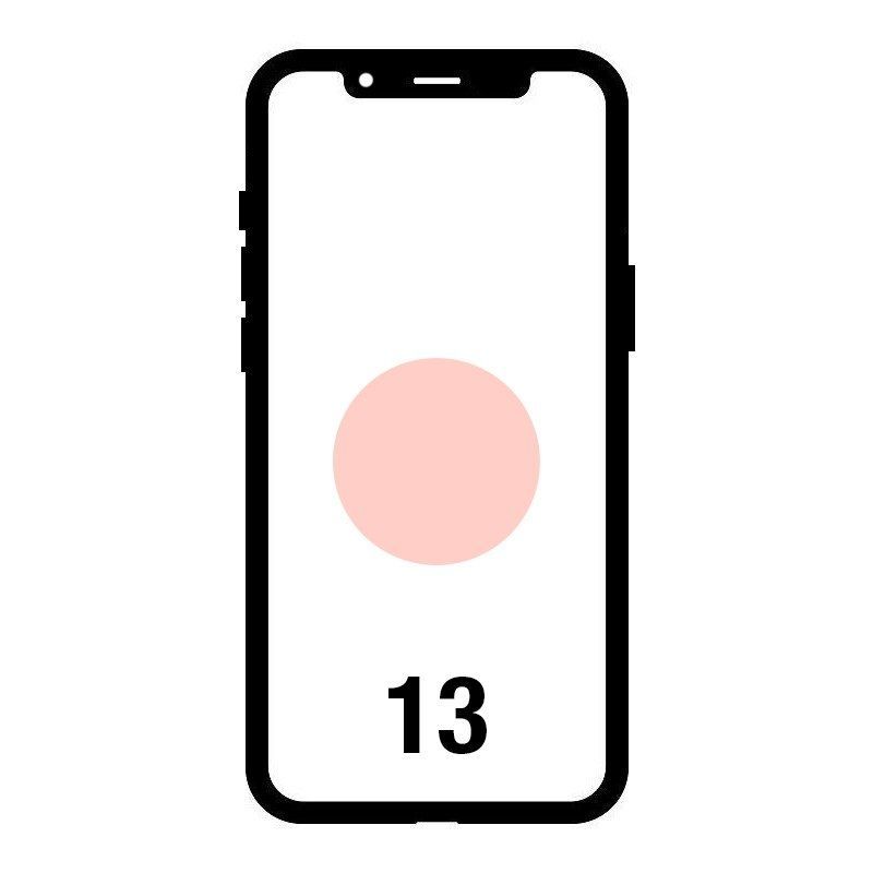 Smartphone Apple iPhone 13 128GB/ 6.1"/ 5G/ Rosa
