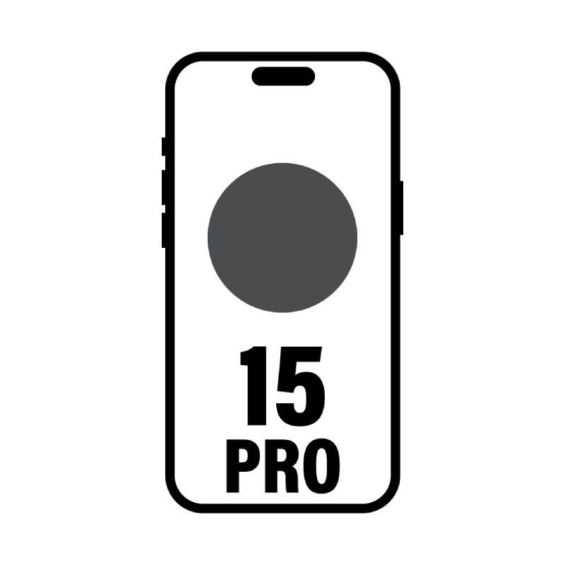 Smartphone Apple iPhone 15 Pro 128Gb/ 6.1"/ 5G/ Titanio Negro