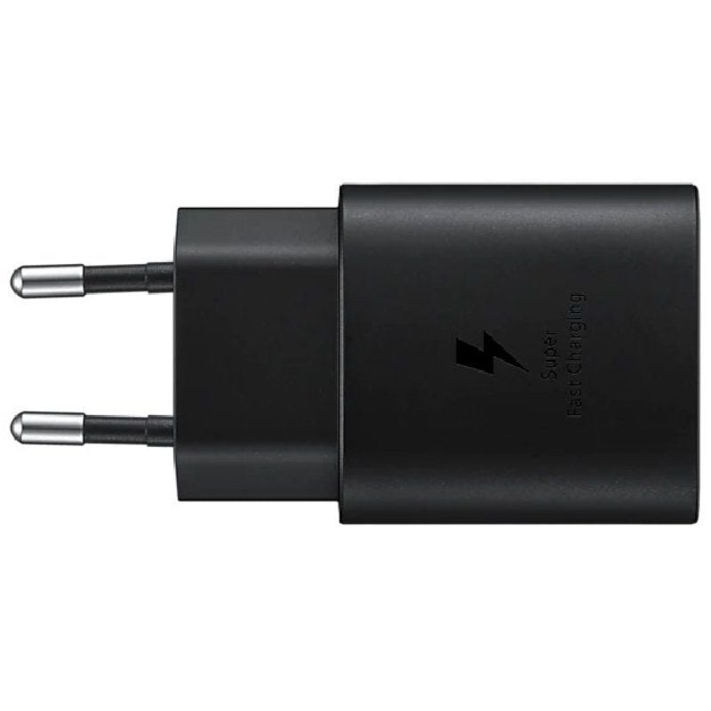 Cargador de Pared Samsung EP-TA800NBEGEU/ 1xUSB Tipo-C/ 25W