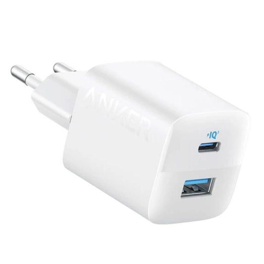 Cargador de Pared Anker 323 Dual Port/ 1xUSB-A/ 1xUSB Tipo-C/ 33W