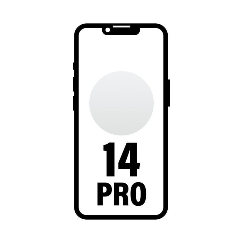 Smartphone Apple iPhone 14 Pro 512GB/ 6.1"/ 5G/ Plata