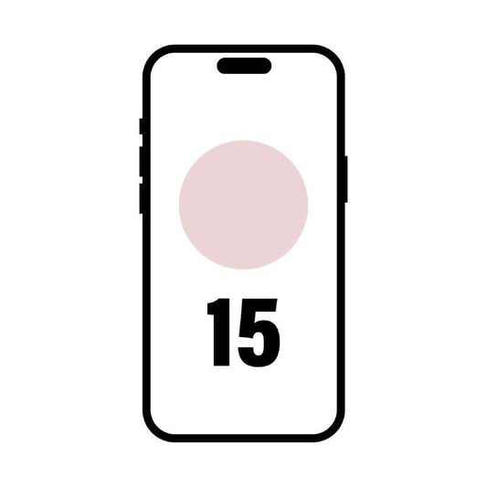 Smartphone Apple iPhone 15 128Gb/ 6.1"/ 5G/ Rosa