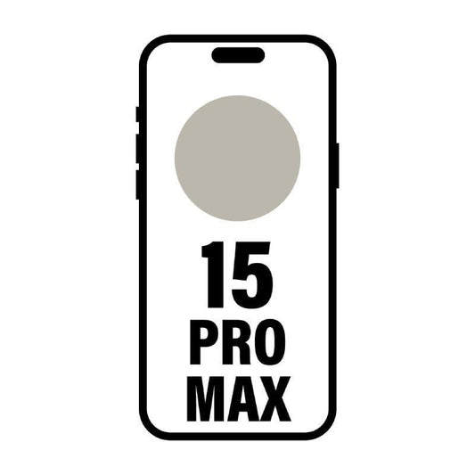 Smartphone Apple iPhone 15 Pro Max 512GB/ 6.7"/ 5G/ Titanio Natural